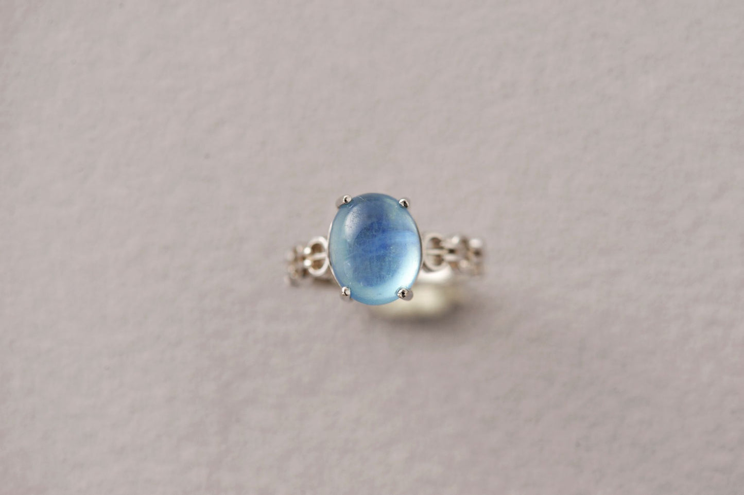 Mermaid’s Tear Aquamarine Ring