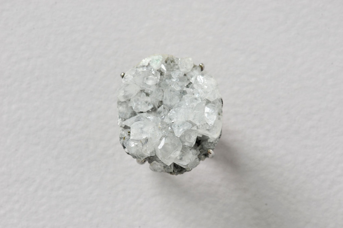 Glacier Apophyllite Cluster Ring