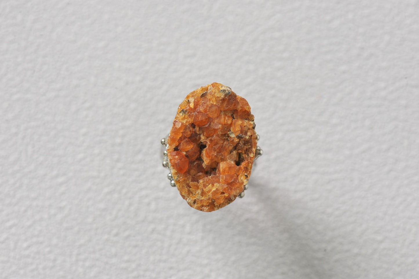 Prosperity Hessonite Garnet Mineral Ring
