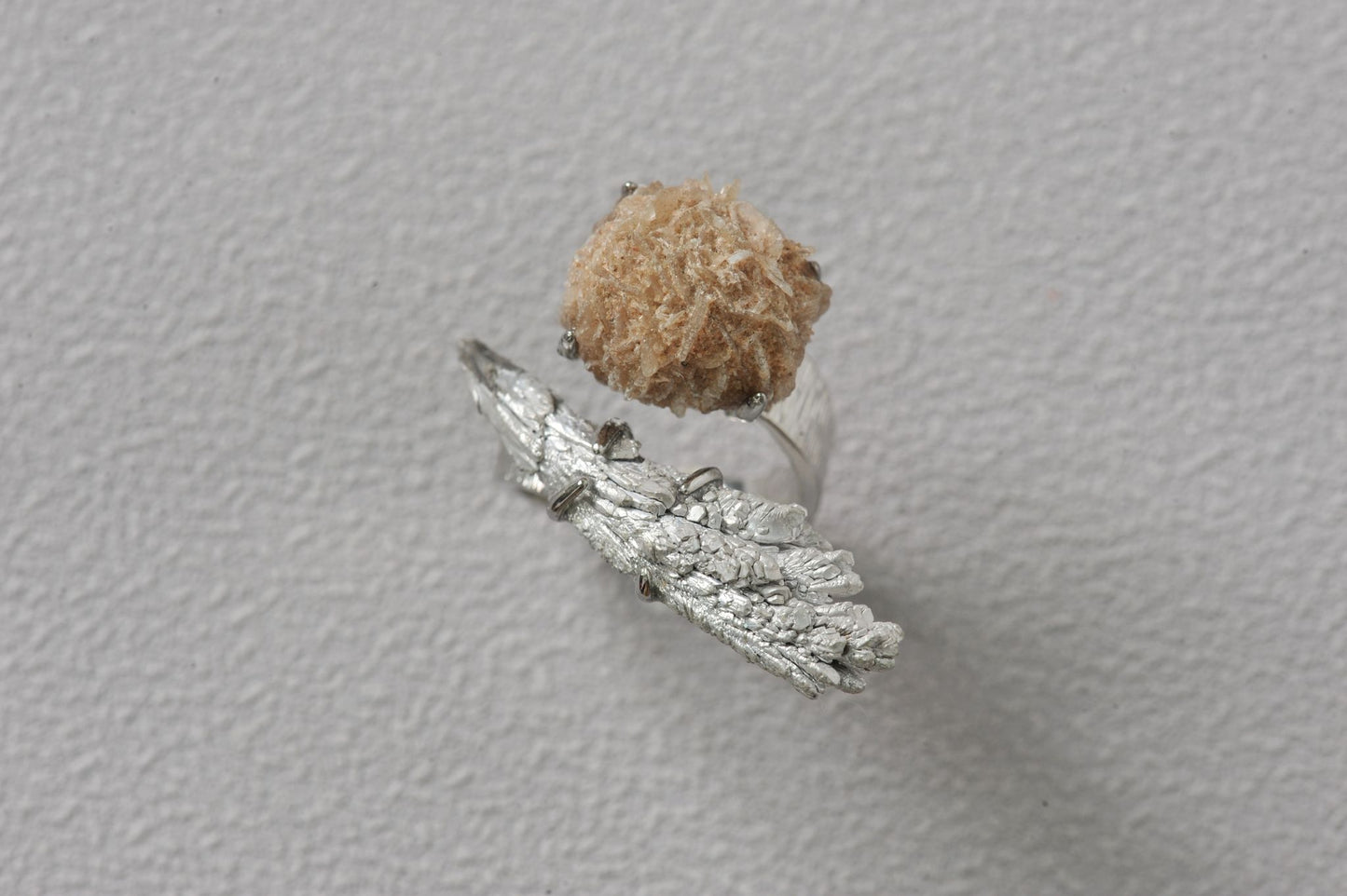 Conductive Bloom Desert Rose Ring