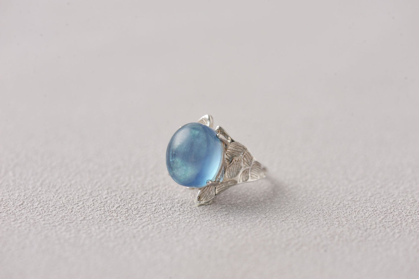 Pakistan Aquamarine Crystal Statement Ring
