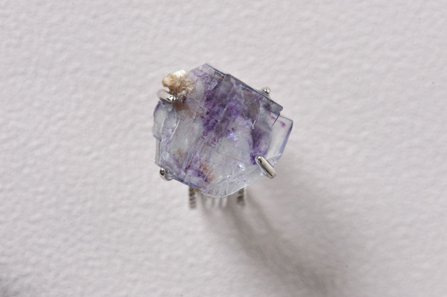 Higher Insight Fluorite Pyramid Ring