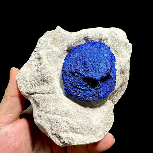 480g Brilliant Blue Azurite Sun