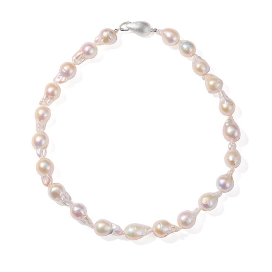 Timeless Freshwater Baroque Pearl Choker