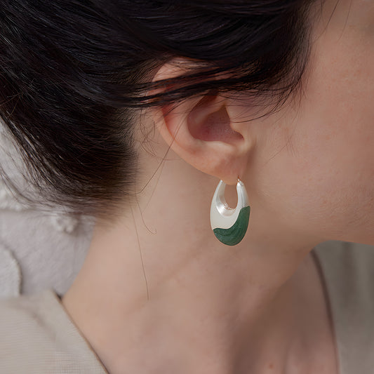 Meadow Flow Aventurine Jade Earrings