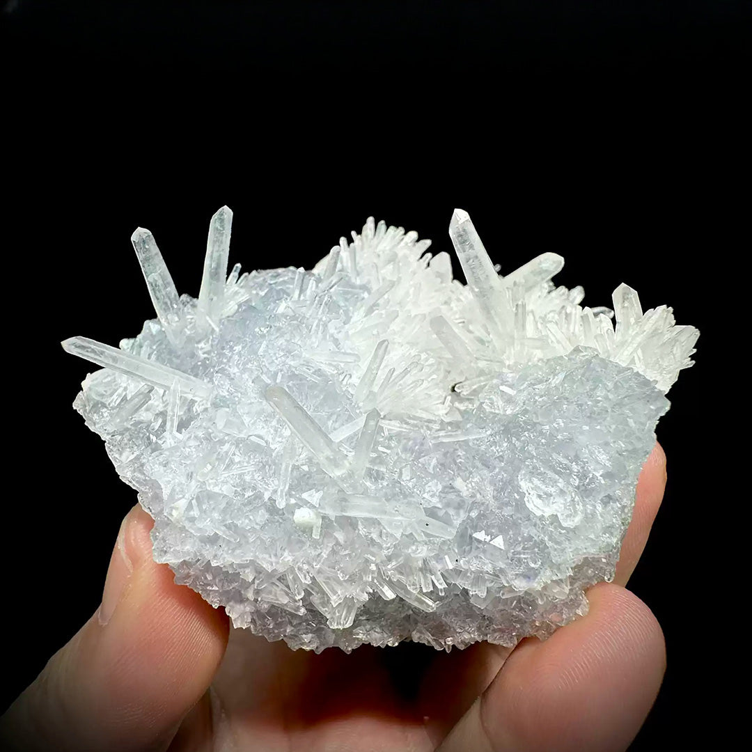 272g Clear Light Blue Quartz Healing Cluster