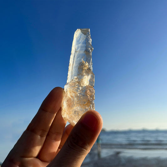 123g Himalayan Quartz Infinite Energy Wand