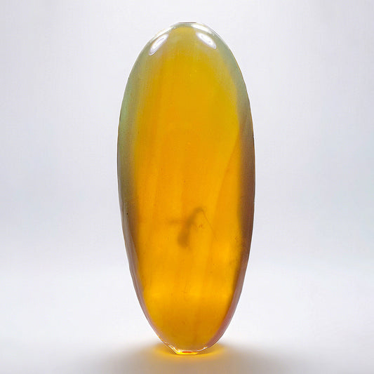 Clear Amber with Perfect Preserved Bee from Billion-Year-Old Era