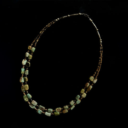 Earth-Toned Turquoise Necklace