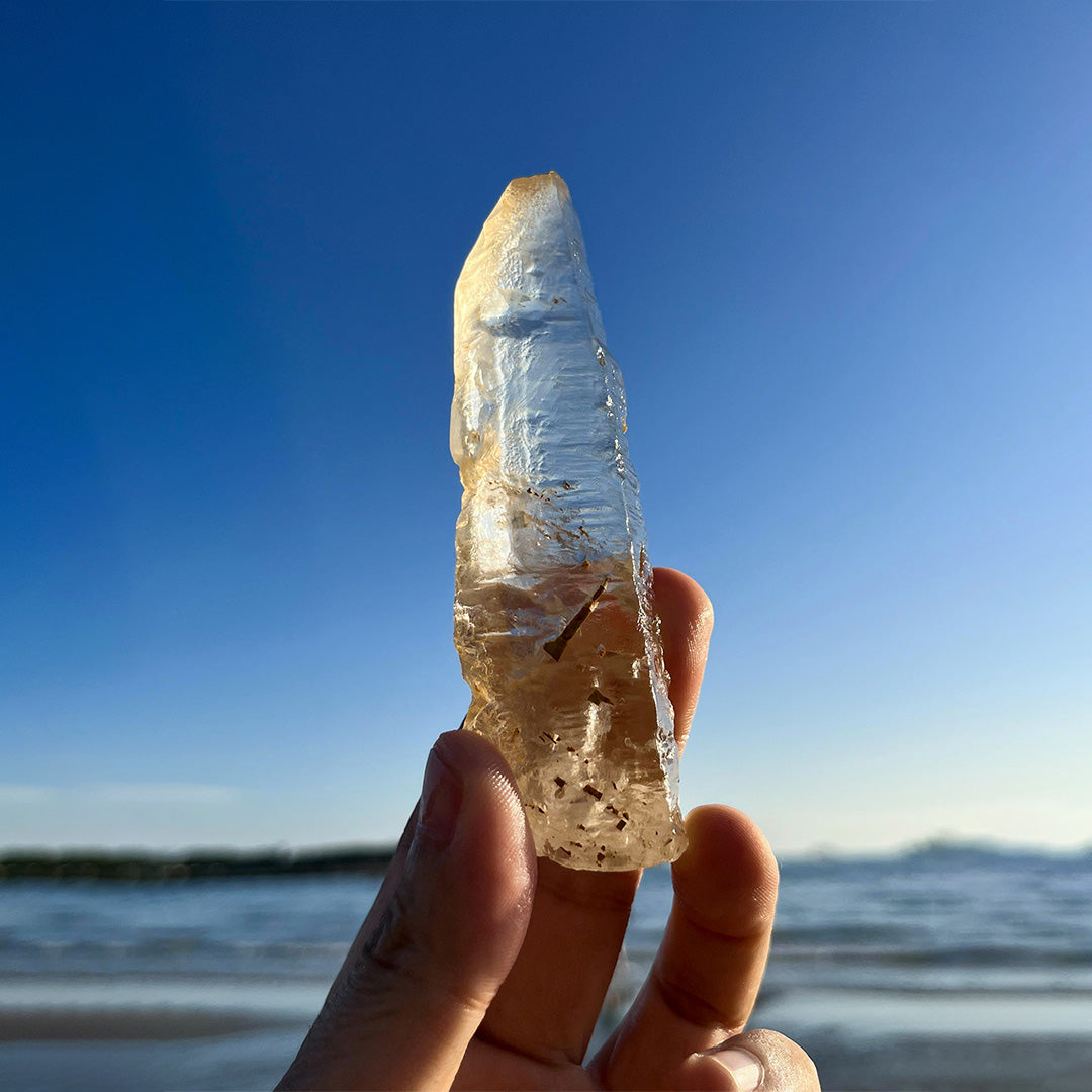 123g Himalayan Quartz Infinite Energy Wand