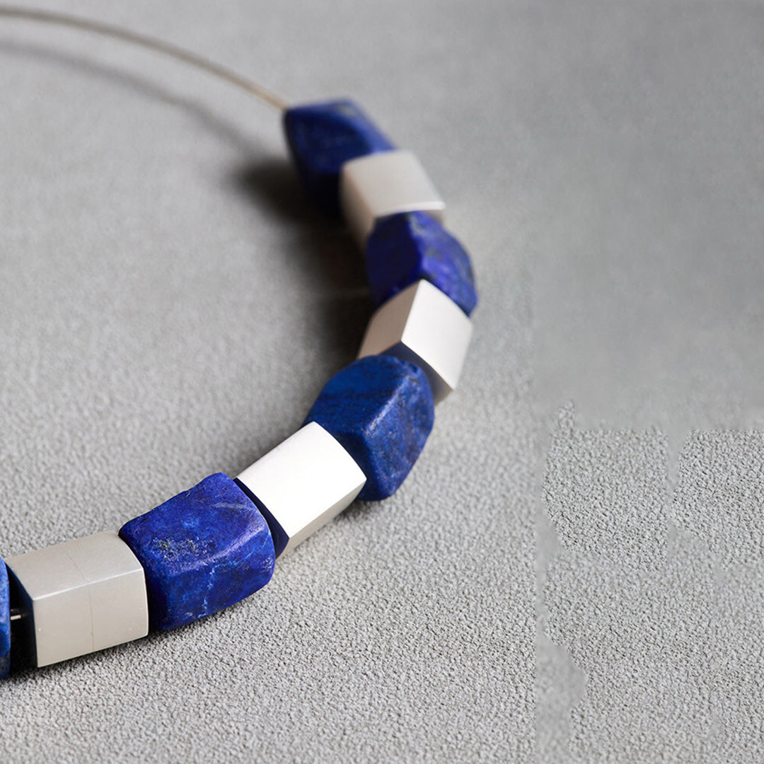 Wisdom Truth Lapis Lazuli Sterling Silver Pendant