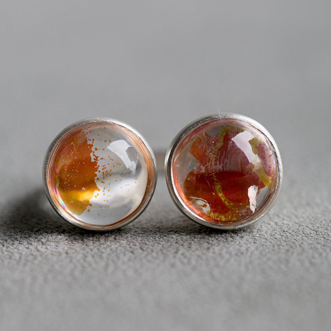 Luck bloom Natural Hematoid Quartz Ring