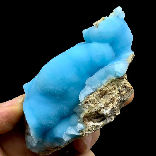 216g Rare Blue Hemimorphit Mineral Specimen