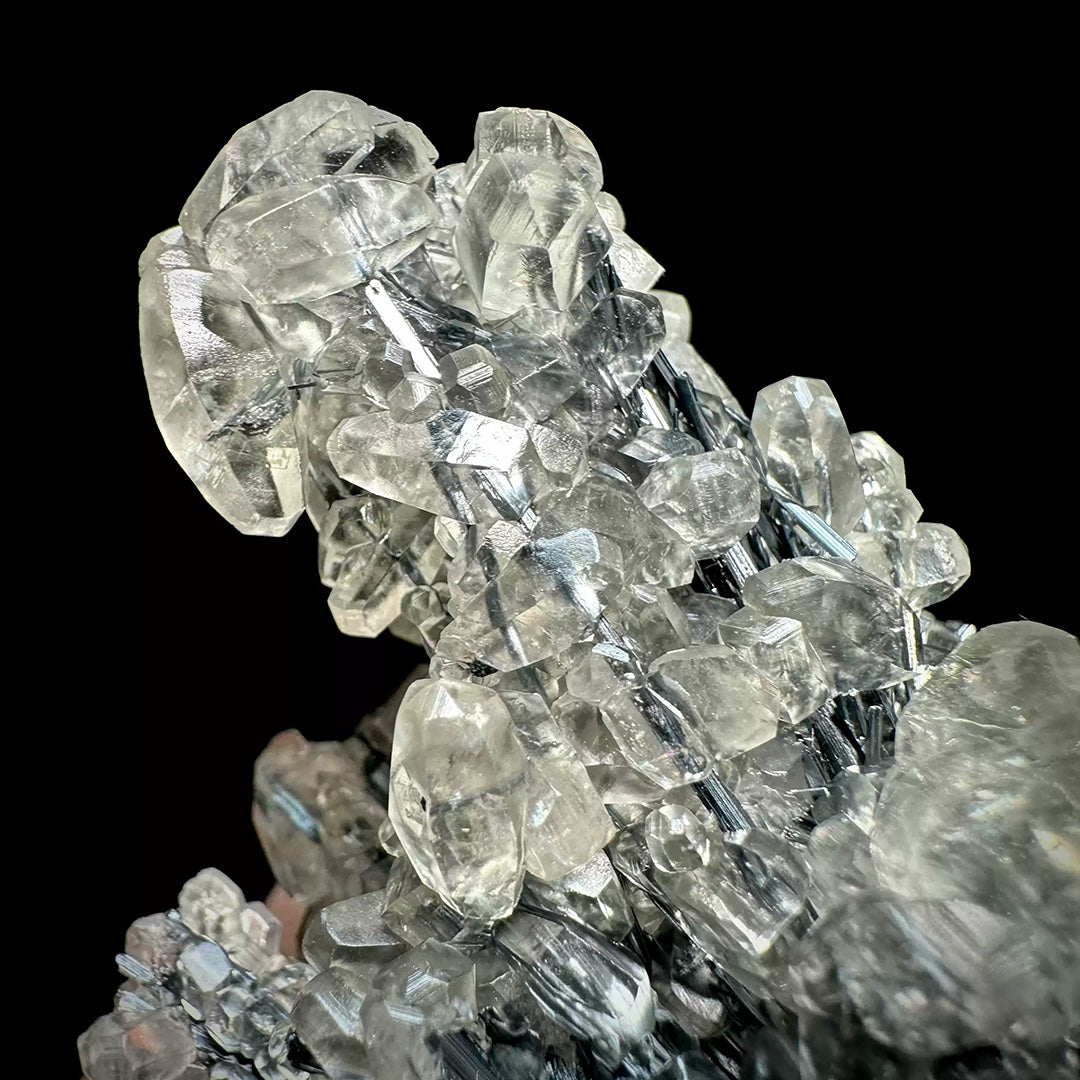 100g Stibnite in Calcite Matrix Specimen