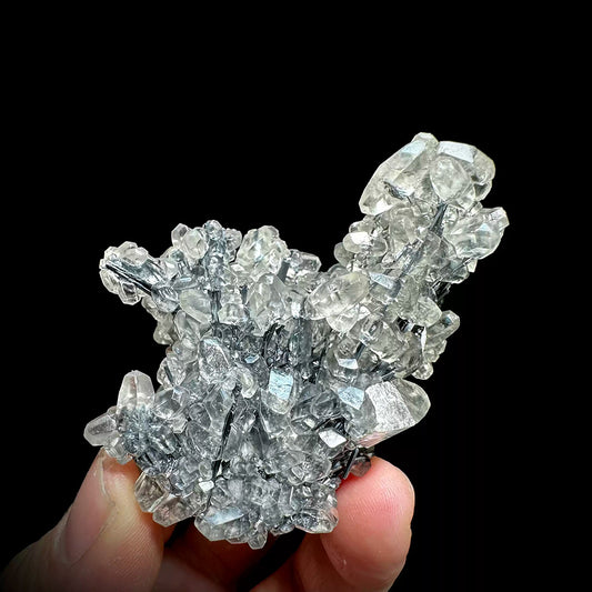 100g Stibnite in Calcite Matrix Specimen