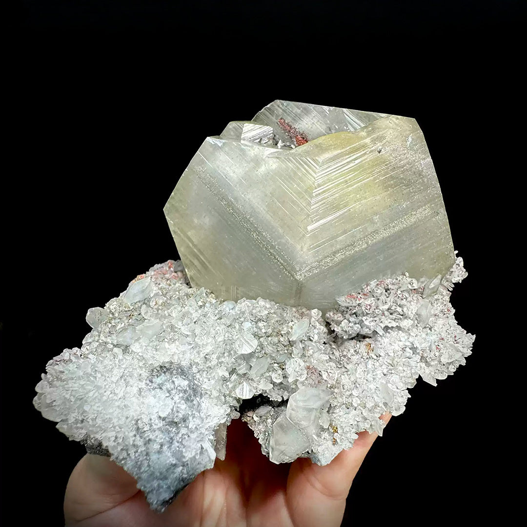 440g Exquisite Calcite Quartz Mineral Specimen