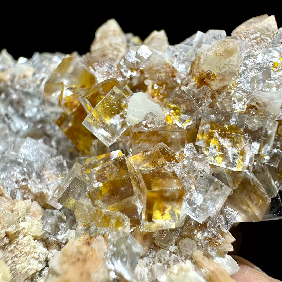 437g Ice-Like Transparency Crystal Clear Fluorite from Guizhou