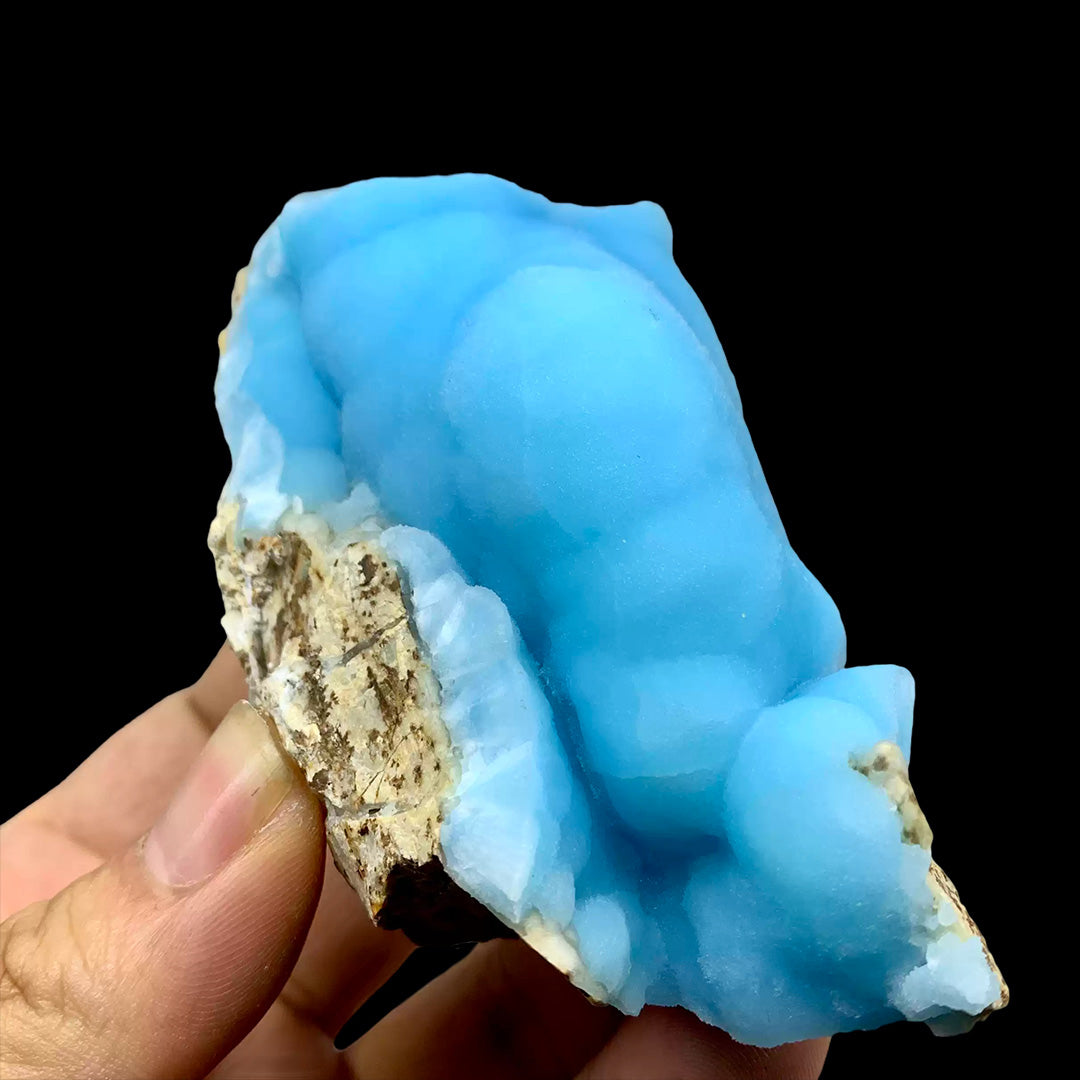 216g Rare Blue Hemimorphit Mineral Specimen