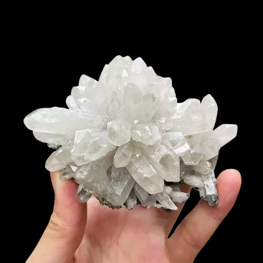 233.2g Clear Quartz Cluster from Inner Mongolia for Enhanced Focus