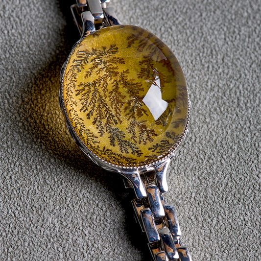 Nature's Branch Hematoid Quartz Branching Energy Bracelet