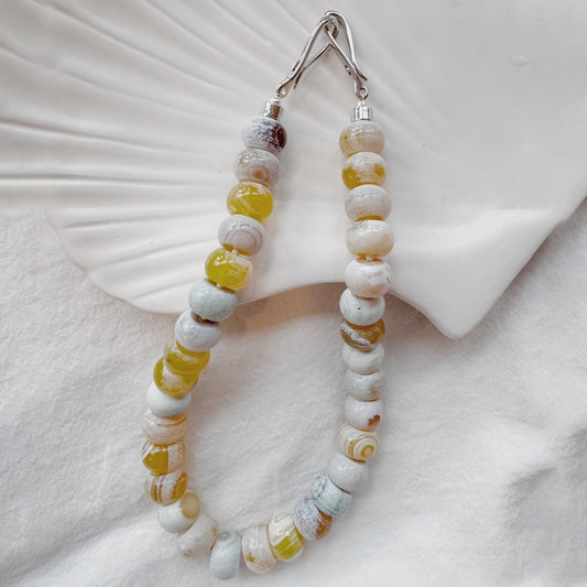 Sunbeam Energy Rainbow Agate Beaded Necklace