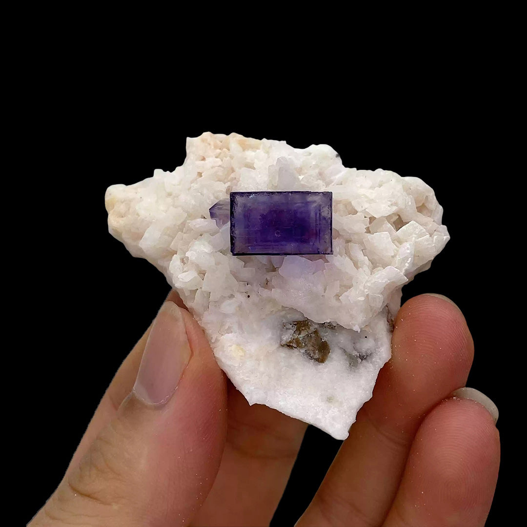 31g Xinjiang Matrix Phantom Fluorite Single Crystal