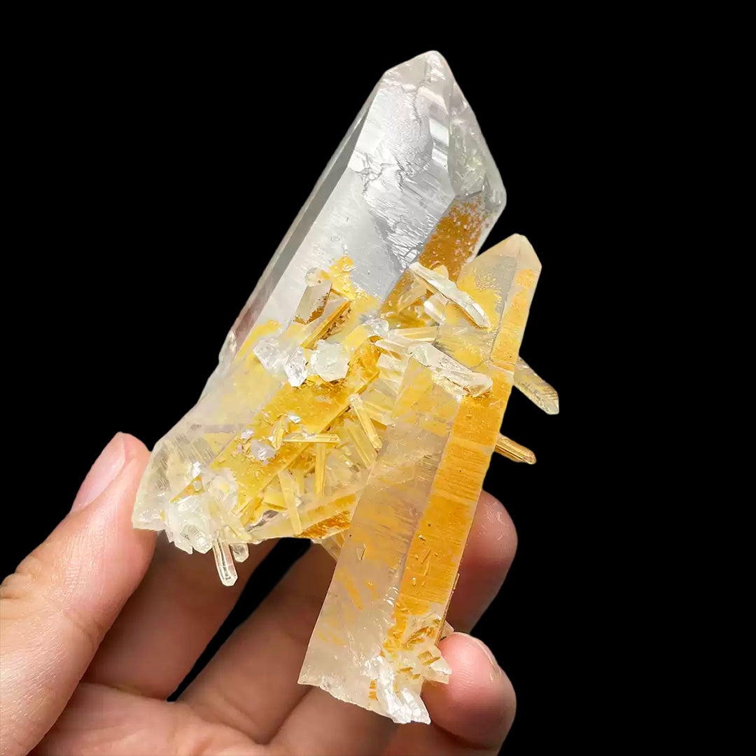 105g Unique Domestic Lemurian Quartz Cluster