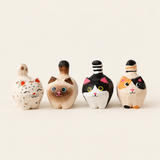 Mini Hand-Carved Wooden Cat DIY Kit