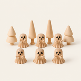 Paint Your Own Wooden Mini Ghost Craft Kit