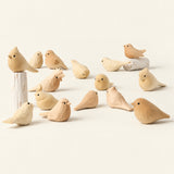 DIY Hand-Painted Wooden Bird Collection