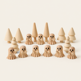 Paint Your Own Wooden Mini Ghost Craft Kit