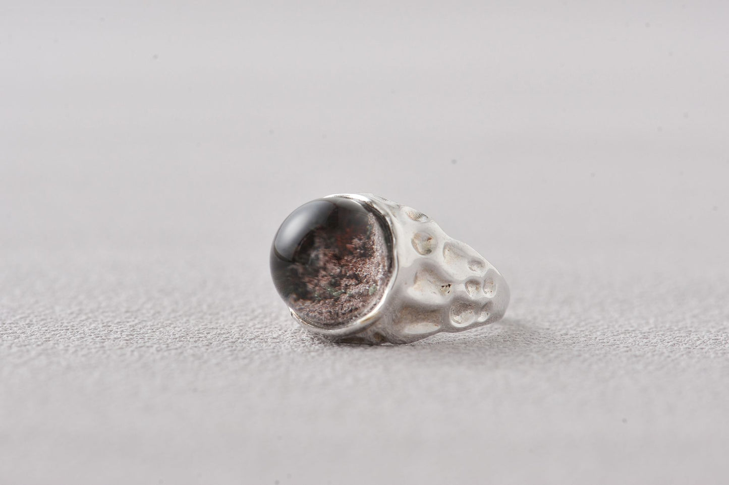 Time-Captured Four Seasons Phantom Quartz Ring