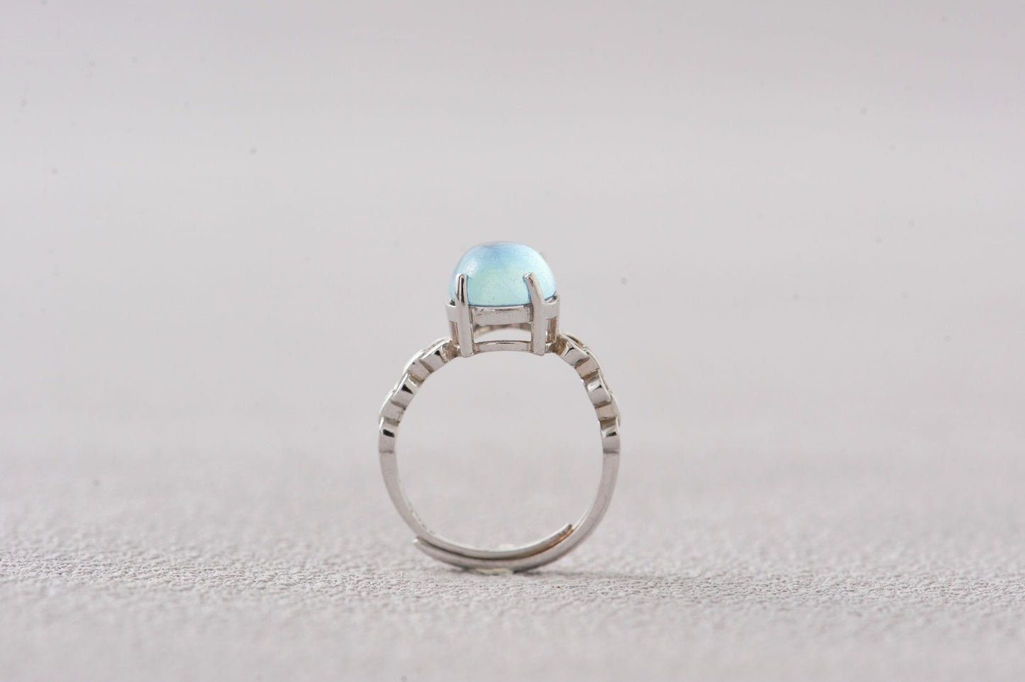 Mermaid’s Tear Aquamarine Ring
