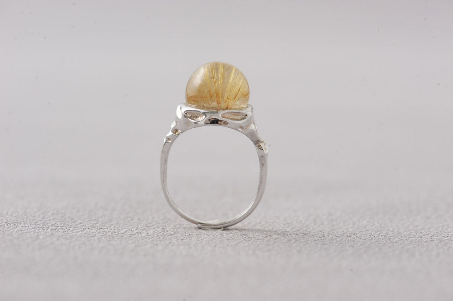 Tangible Vision Rutilated Quartz Ring