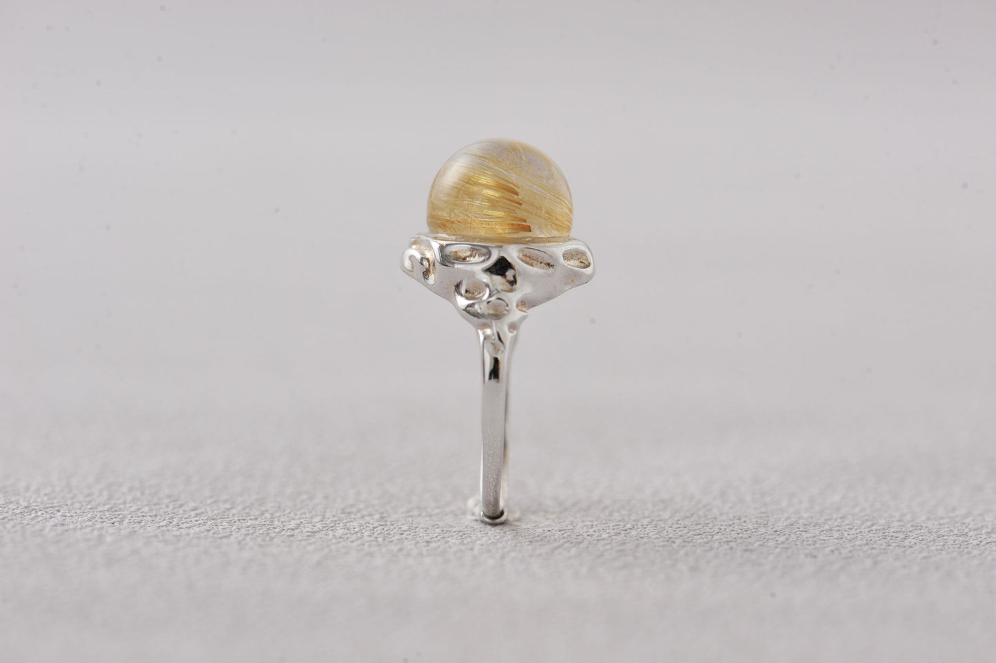 Tangible Vision Rutilated Quartz Ring