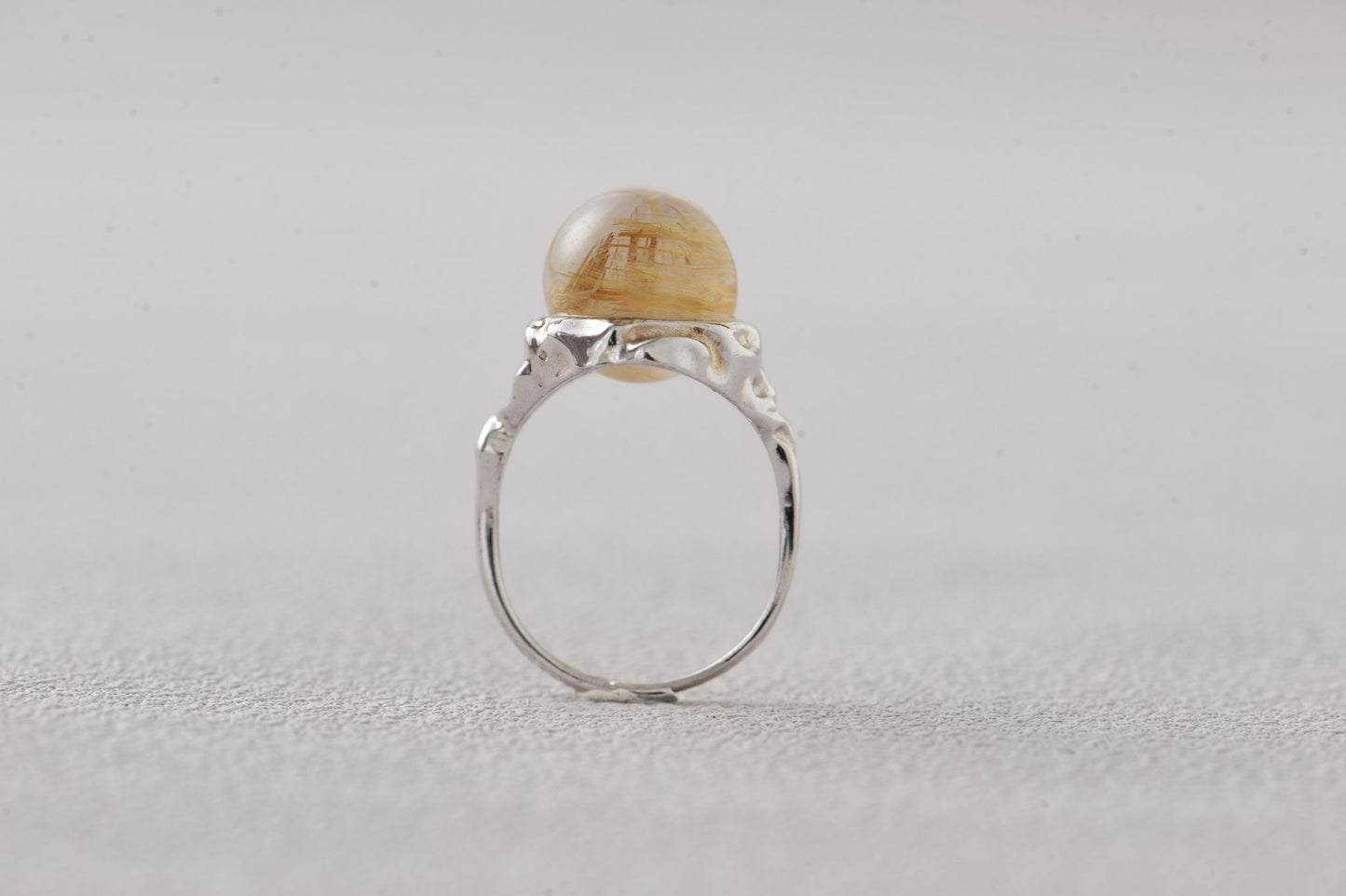 Tangible Vision Rutilated Quartz Ring