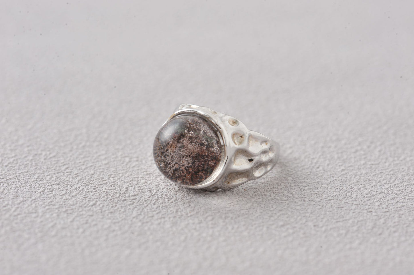 Time-Captured Four Seasons Phantom Quartz Ring