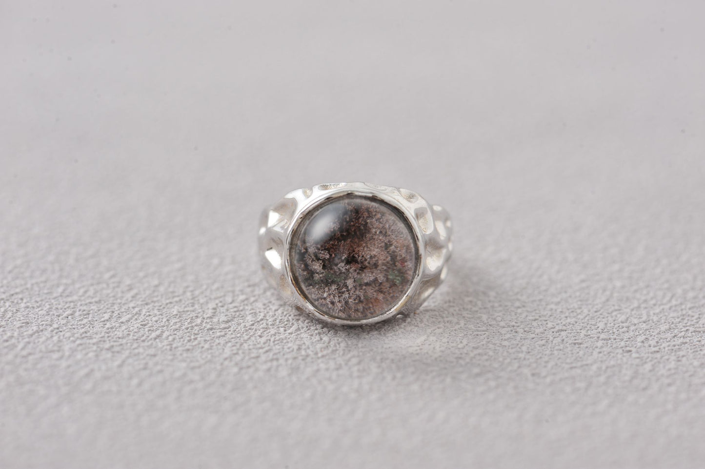 Time-Captured Four Seasons Phantom Quartz Ring
