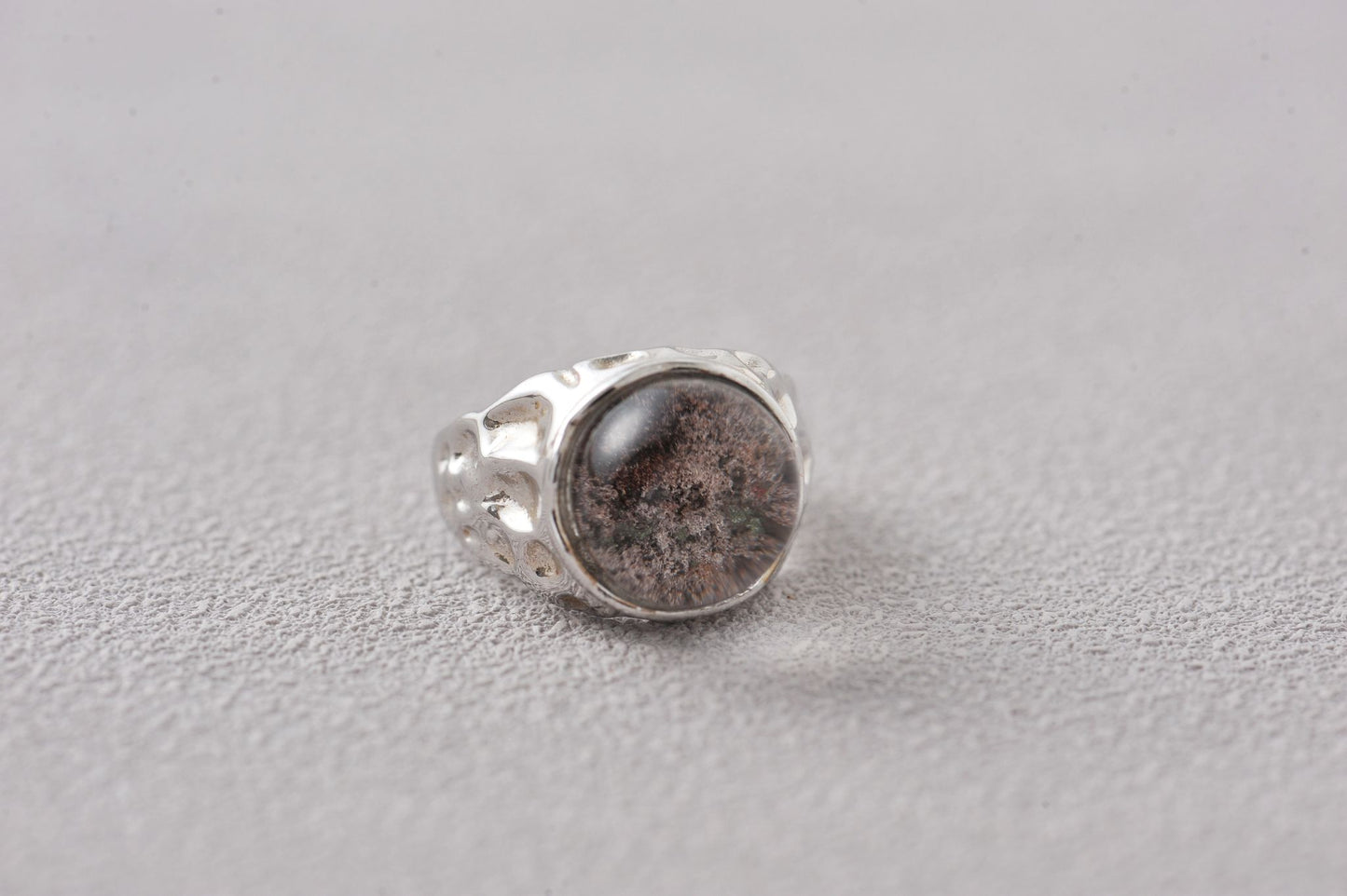 Time-Captured Four Seasons Phantom Quartz Ring