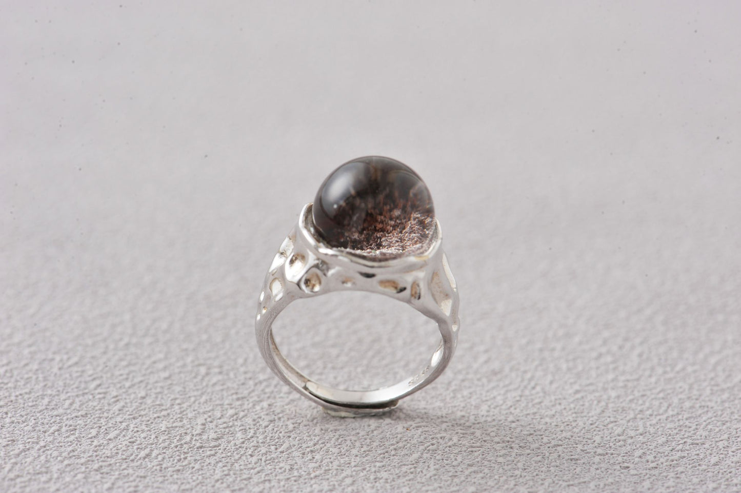 Time-Captured Four Seasons Phantom Quartz Ring