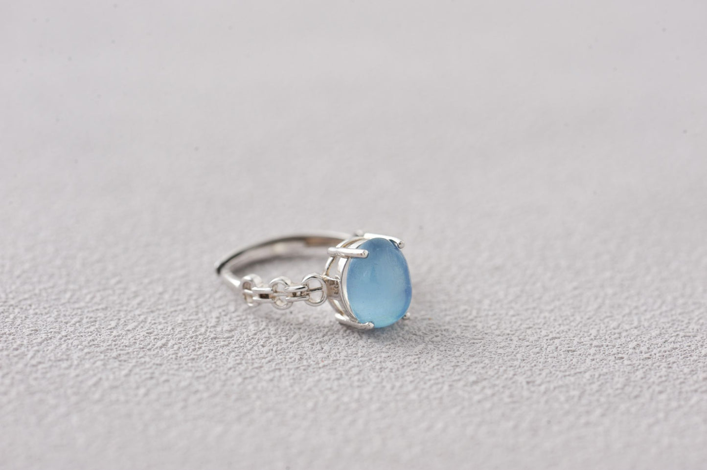 Mermaid’s Tear Aquamarine Ring