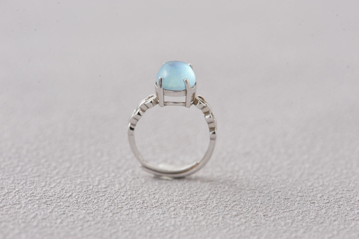 Mermaid’s Tear Aquamarine Ring