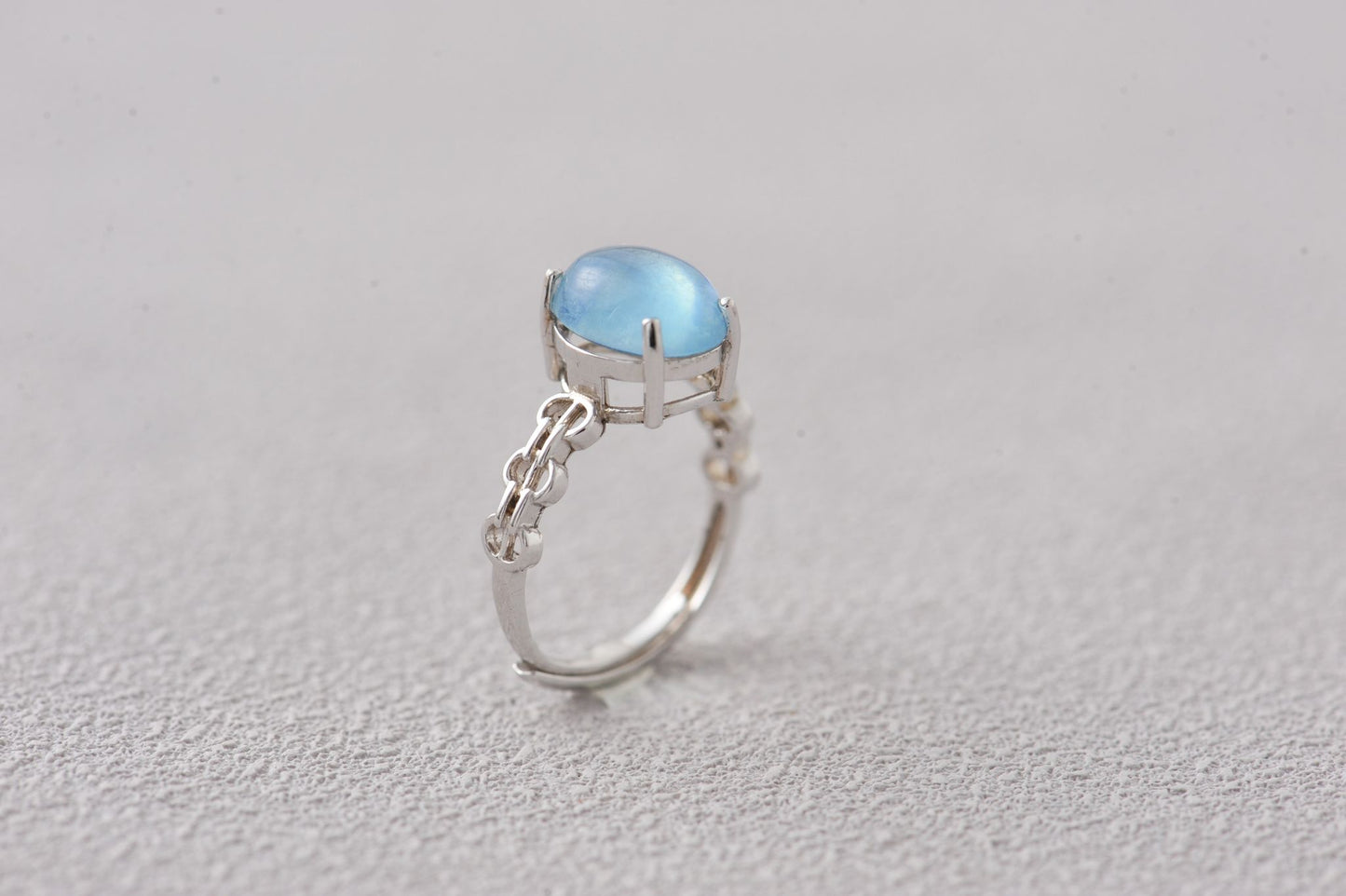 Mermaid’s Tear Aquamarine Ring