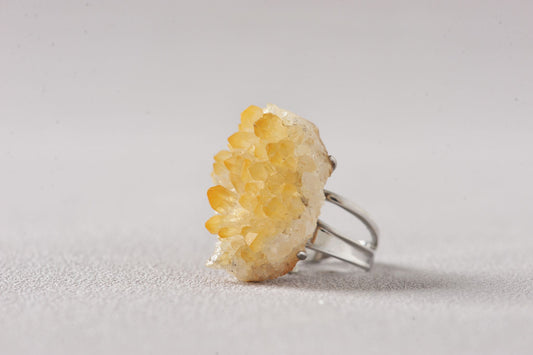 Solar Harvest Citrine Ring