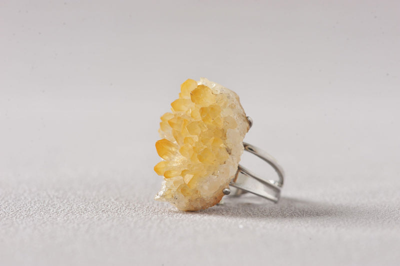 Solar Harvest Citrine Ring