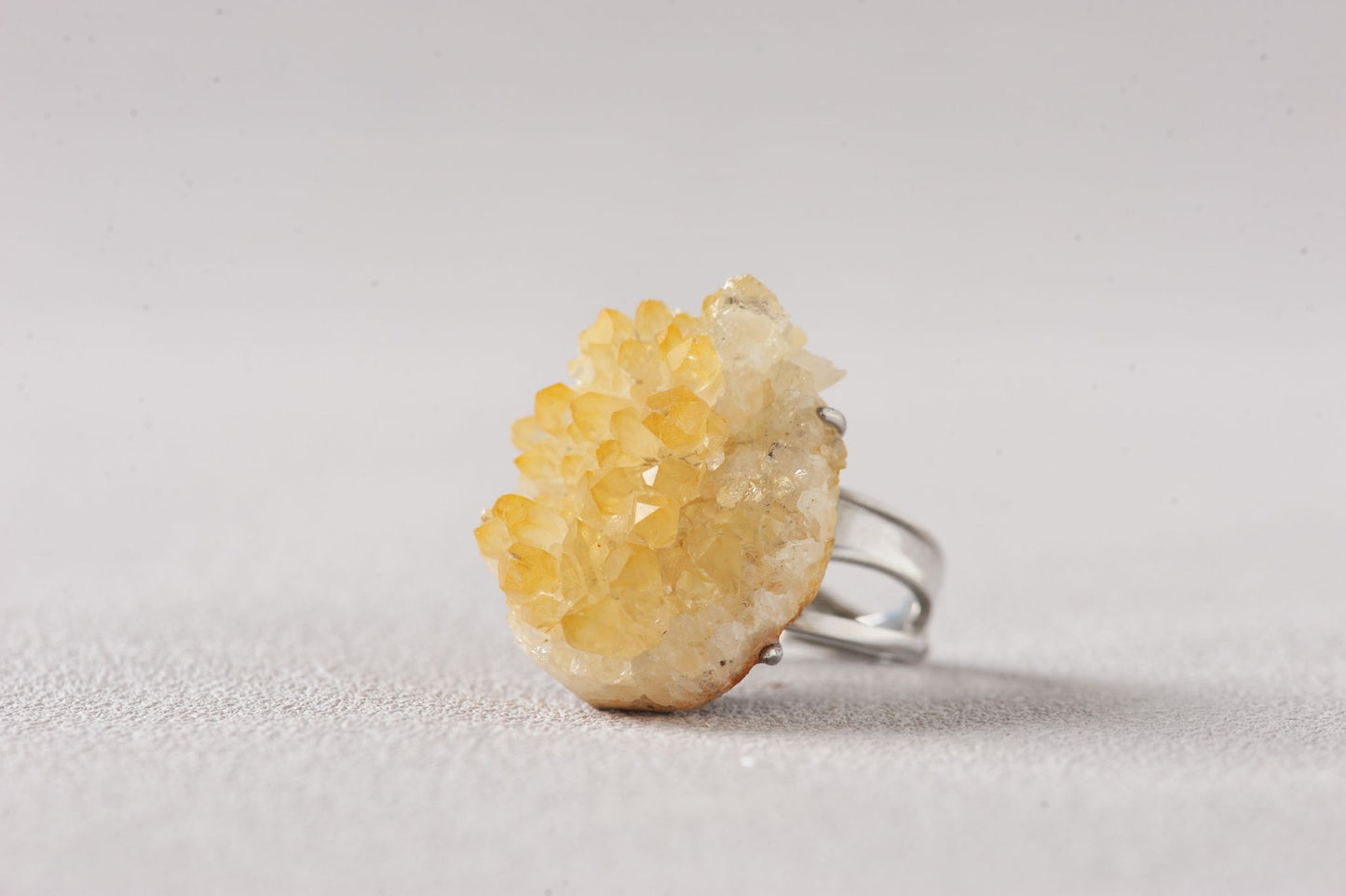 Solar Harvest Citrine Ring
