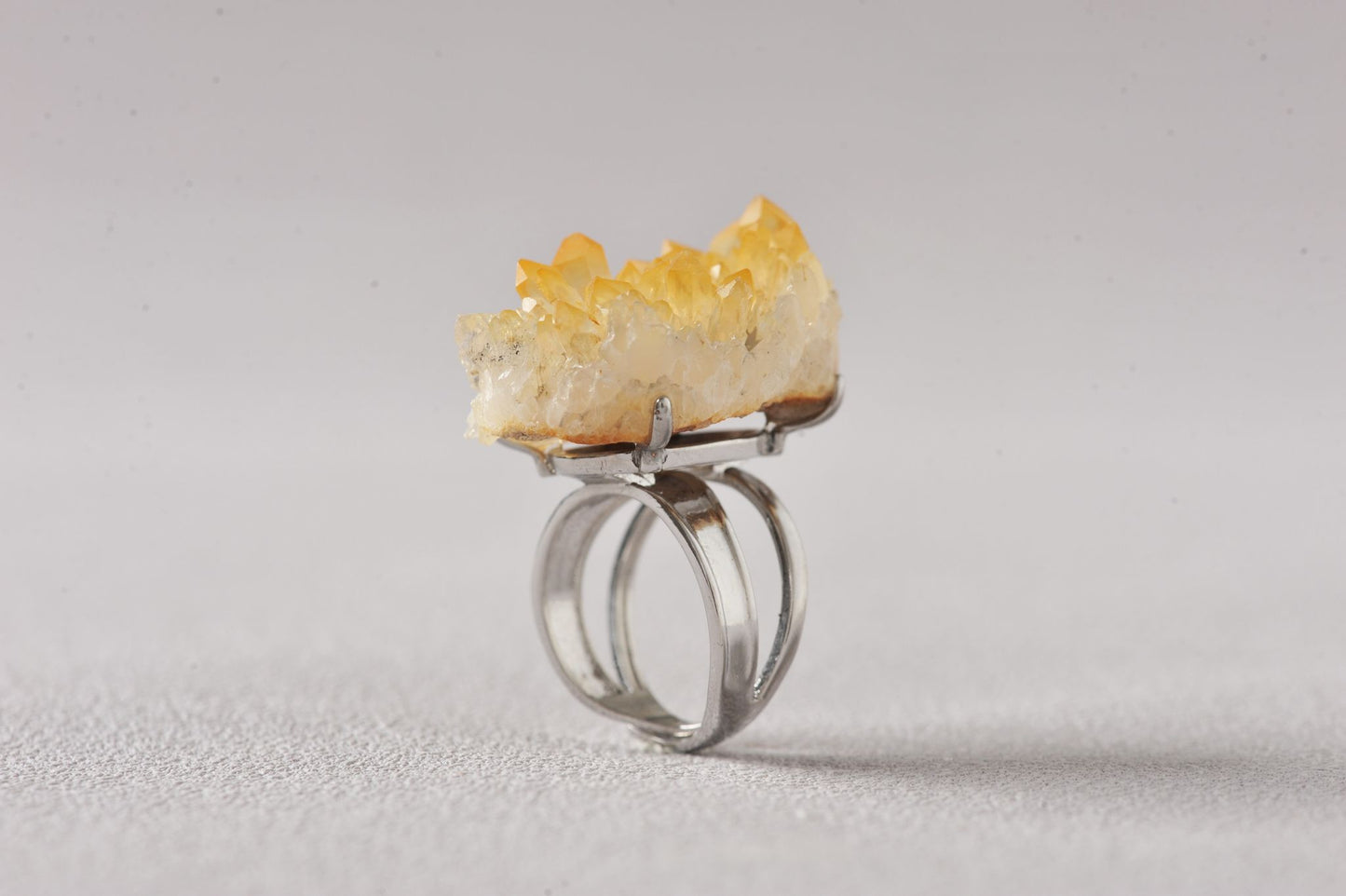 Solar Harvest Citrine Ring