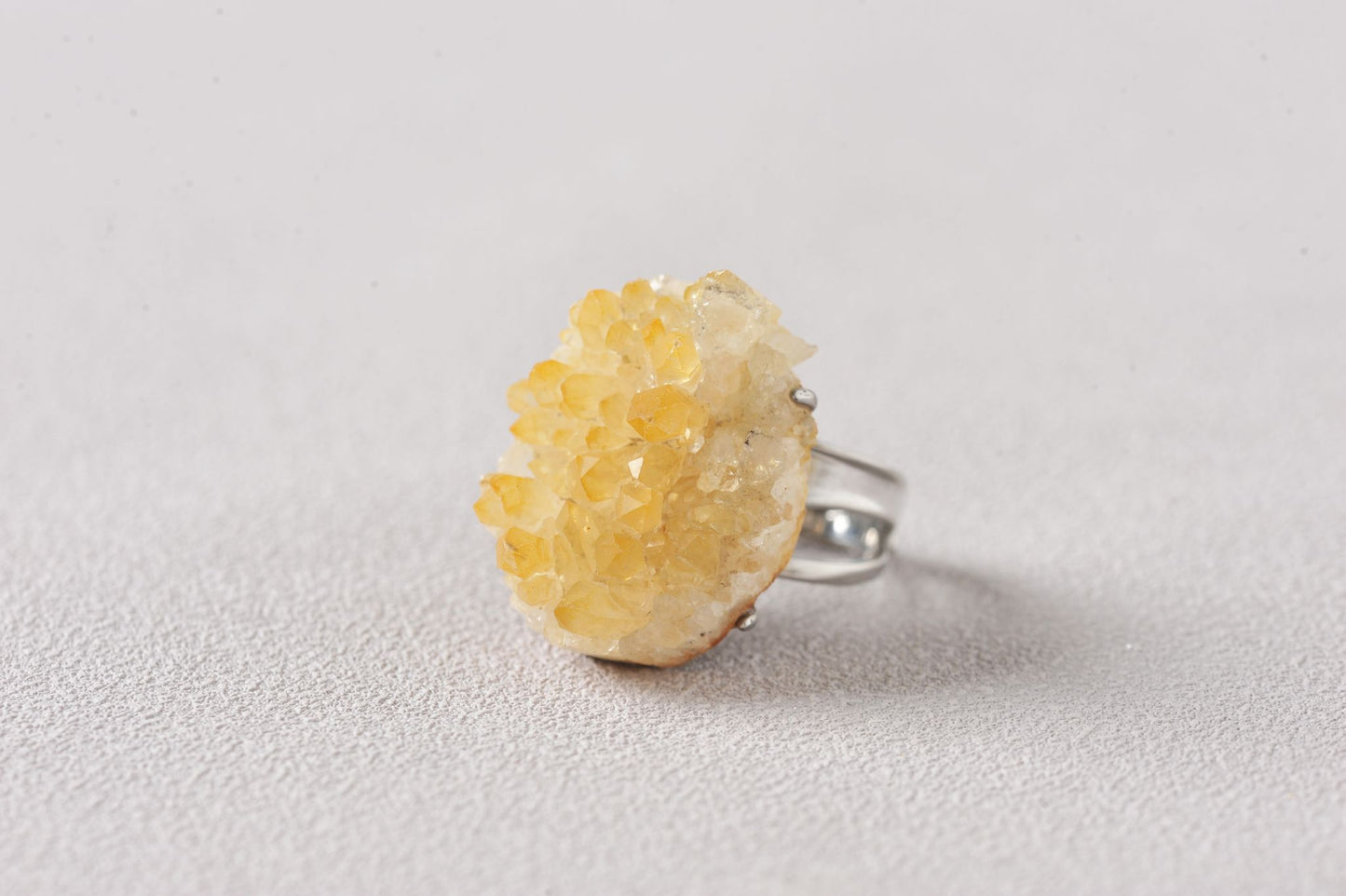Solar Harvest Citrine Ring