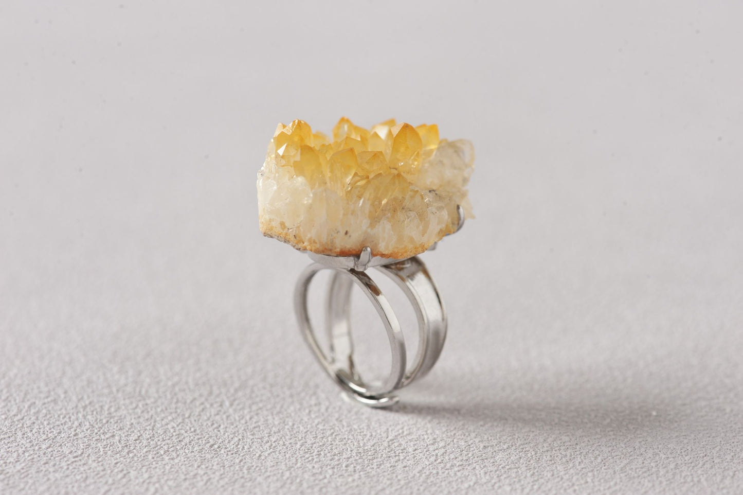 Solar Harvest Citrine Ring