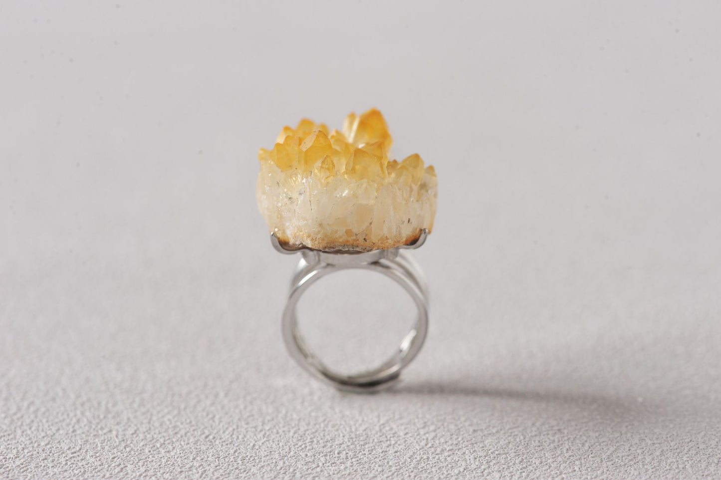 Solar Harvest Citrine Ring